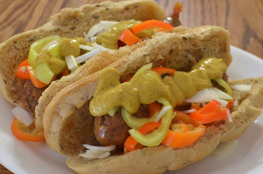 Mmm... sausage and peppers