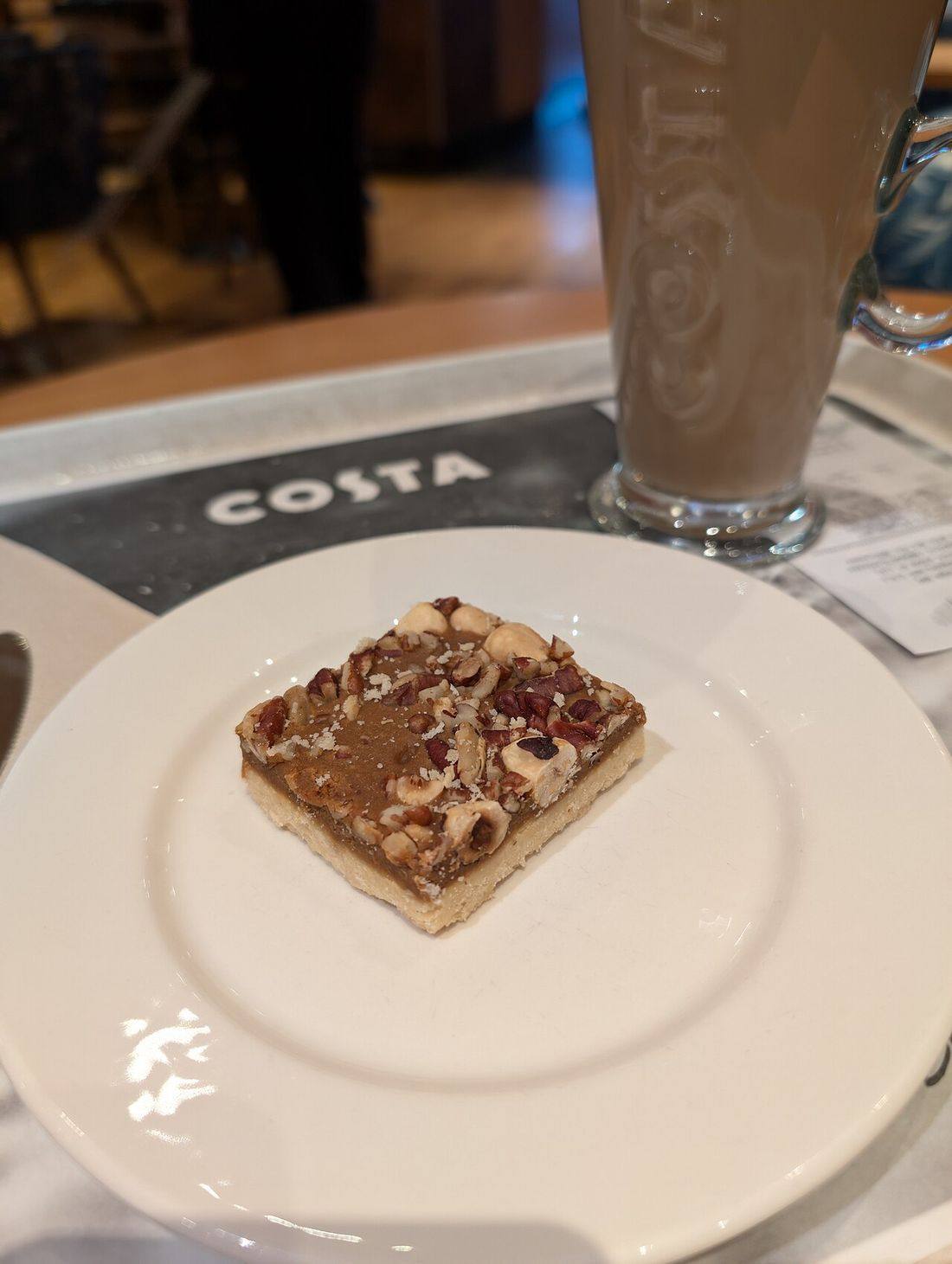 Nuts About Maple Slice - Costa (Shortbread)