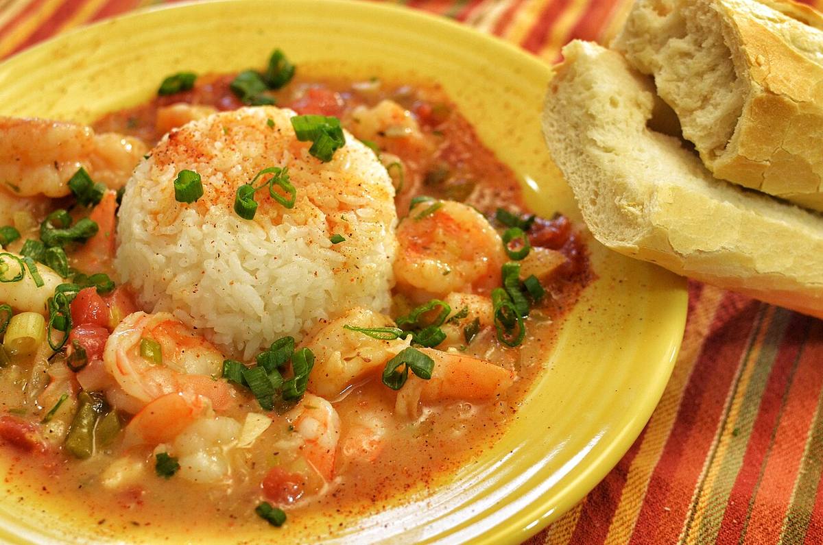 Shrimp Po-Boy and Crawfish Étouffée at Felix's (Shrimp Etouffee)