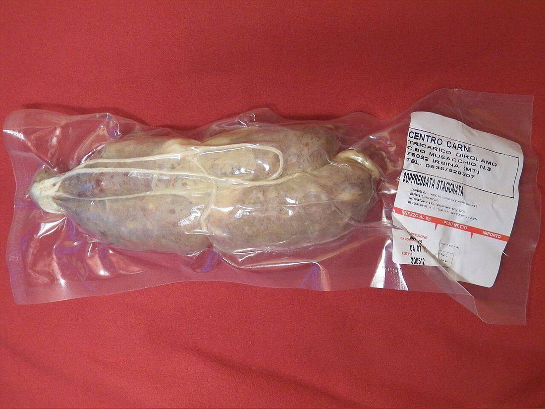 Soppressata sottovuoto
