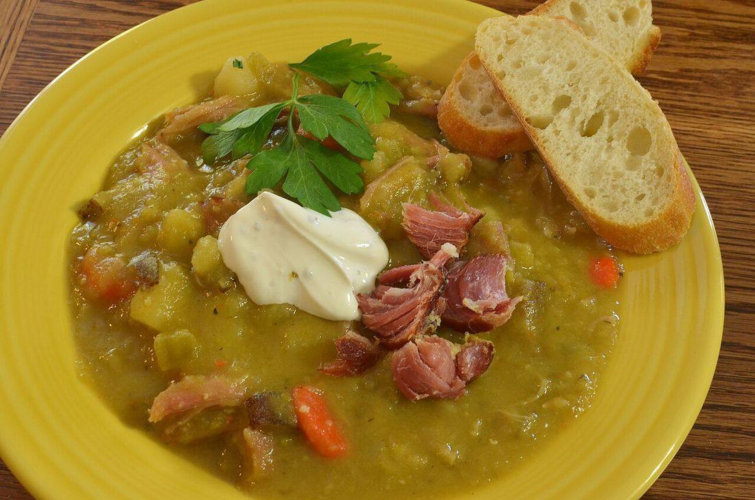 Mmm... split pea soup