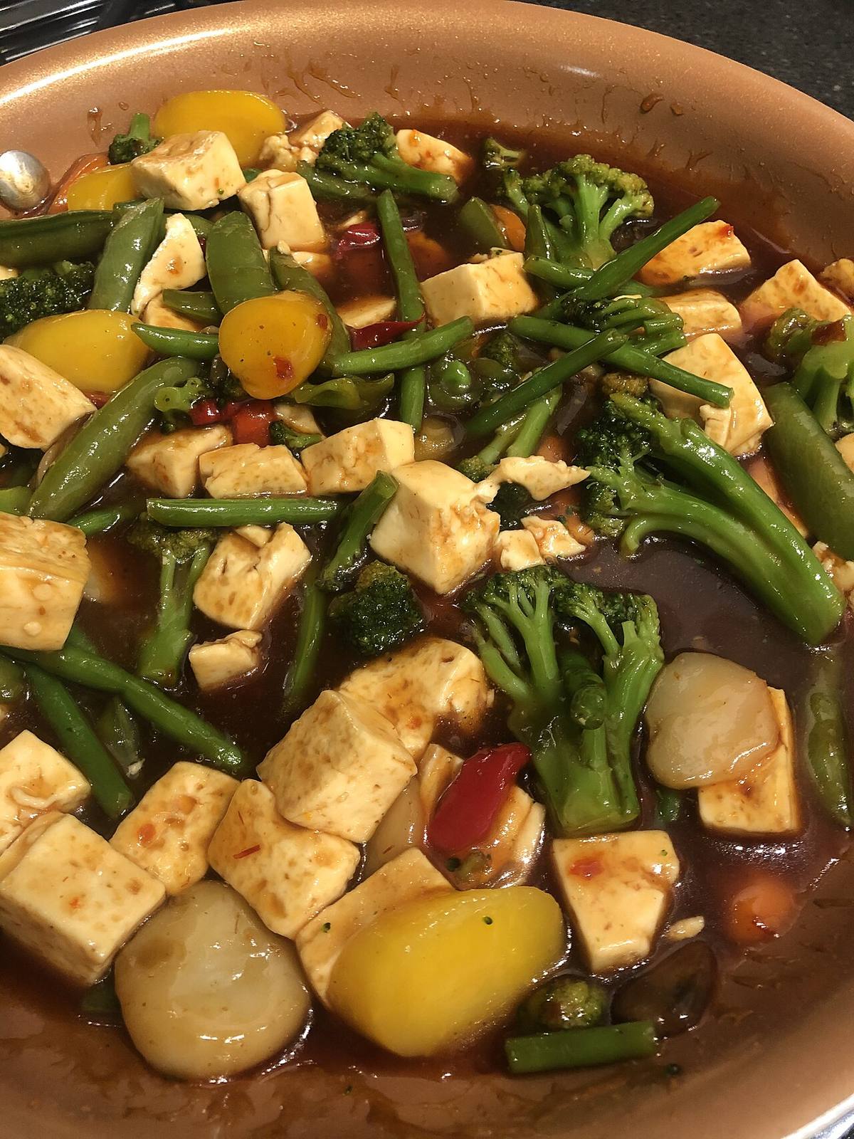 Homemade Chinese stir fry noodles