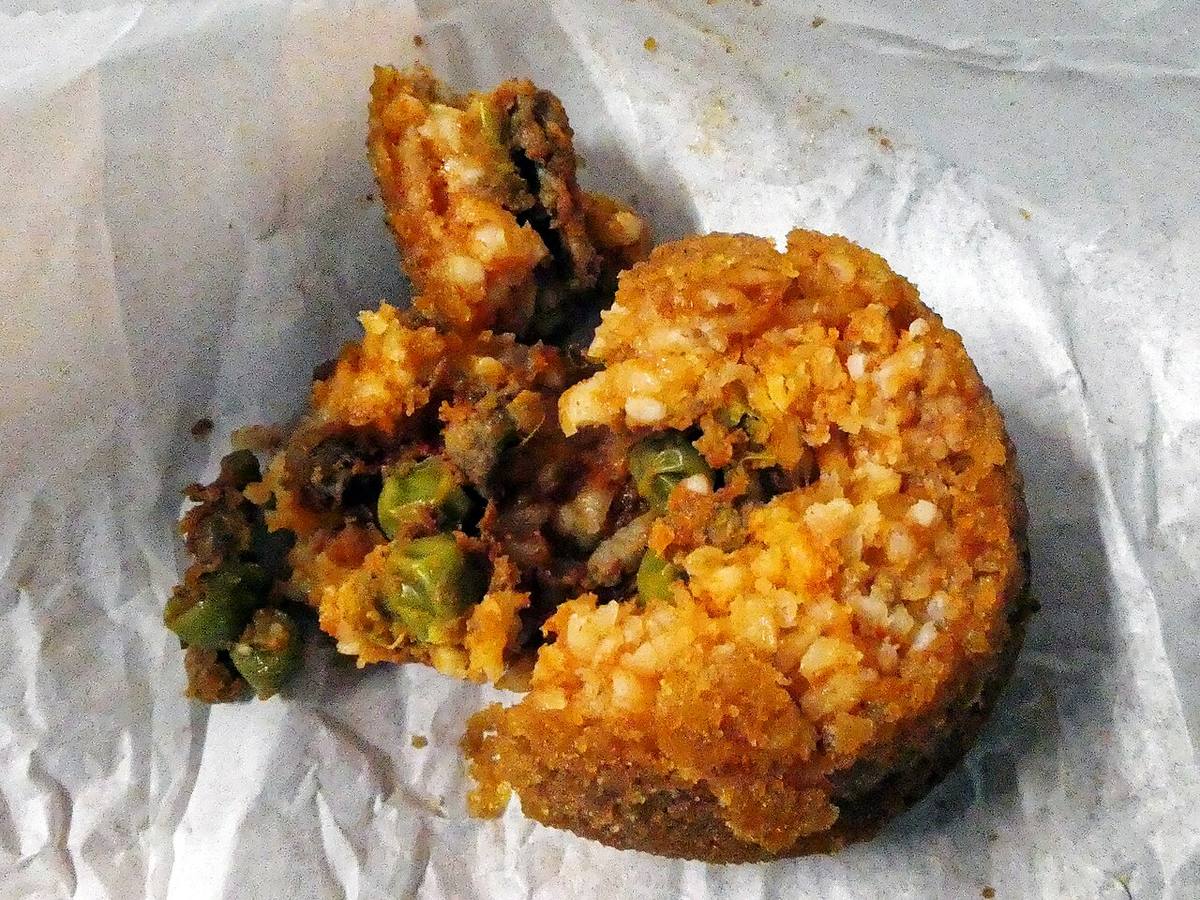 Arancini ragù stuffing Stroud Gloucestershire stodgy and dry 01