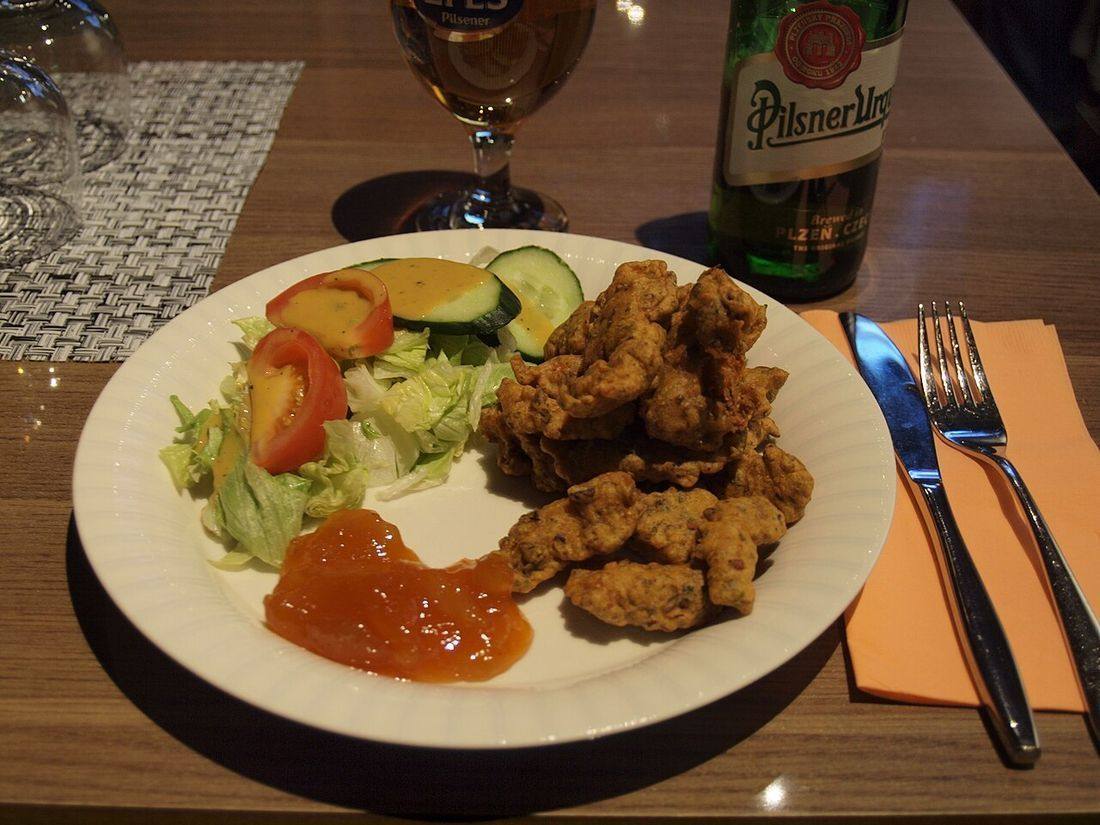Chicken pakora in Jätkäsaari (Sweet Chili Chicken)