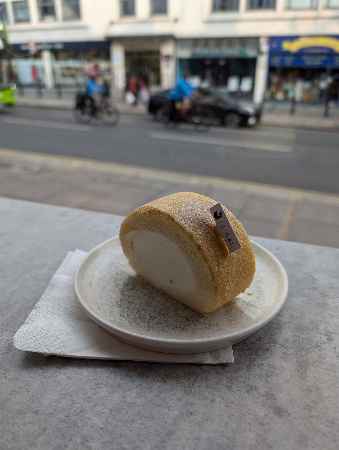 Classic roll cake - Ikigai Coffee 2024-09-21 (Swiss Roll)