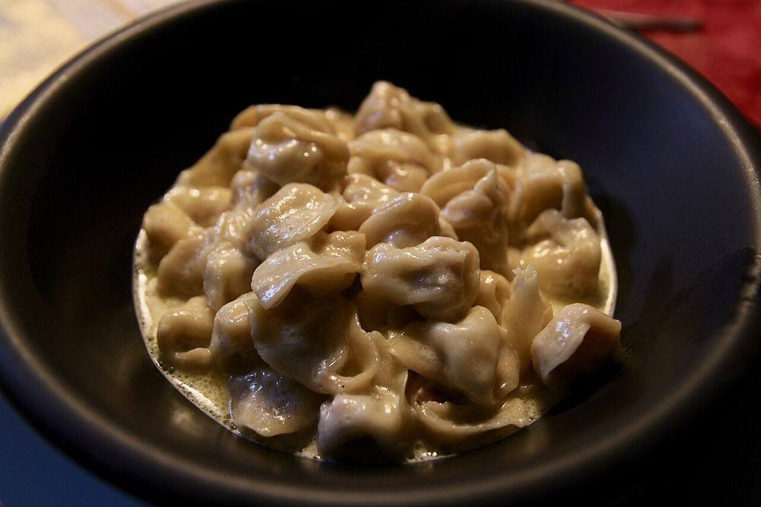 Tortellini con la panna