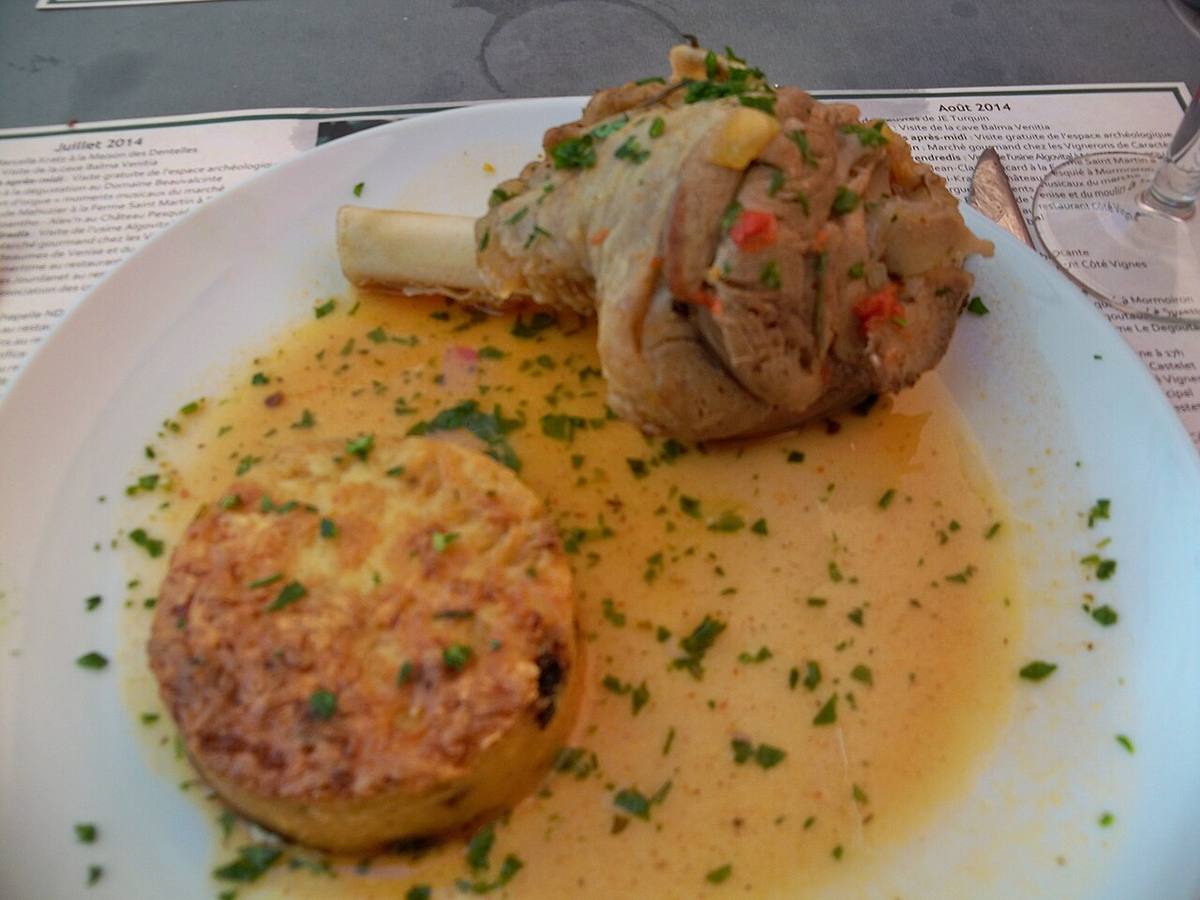 Souris d'Agneau (Veal Shank)