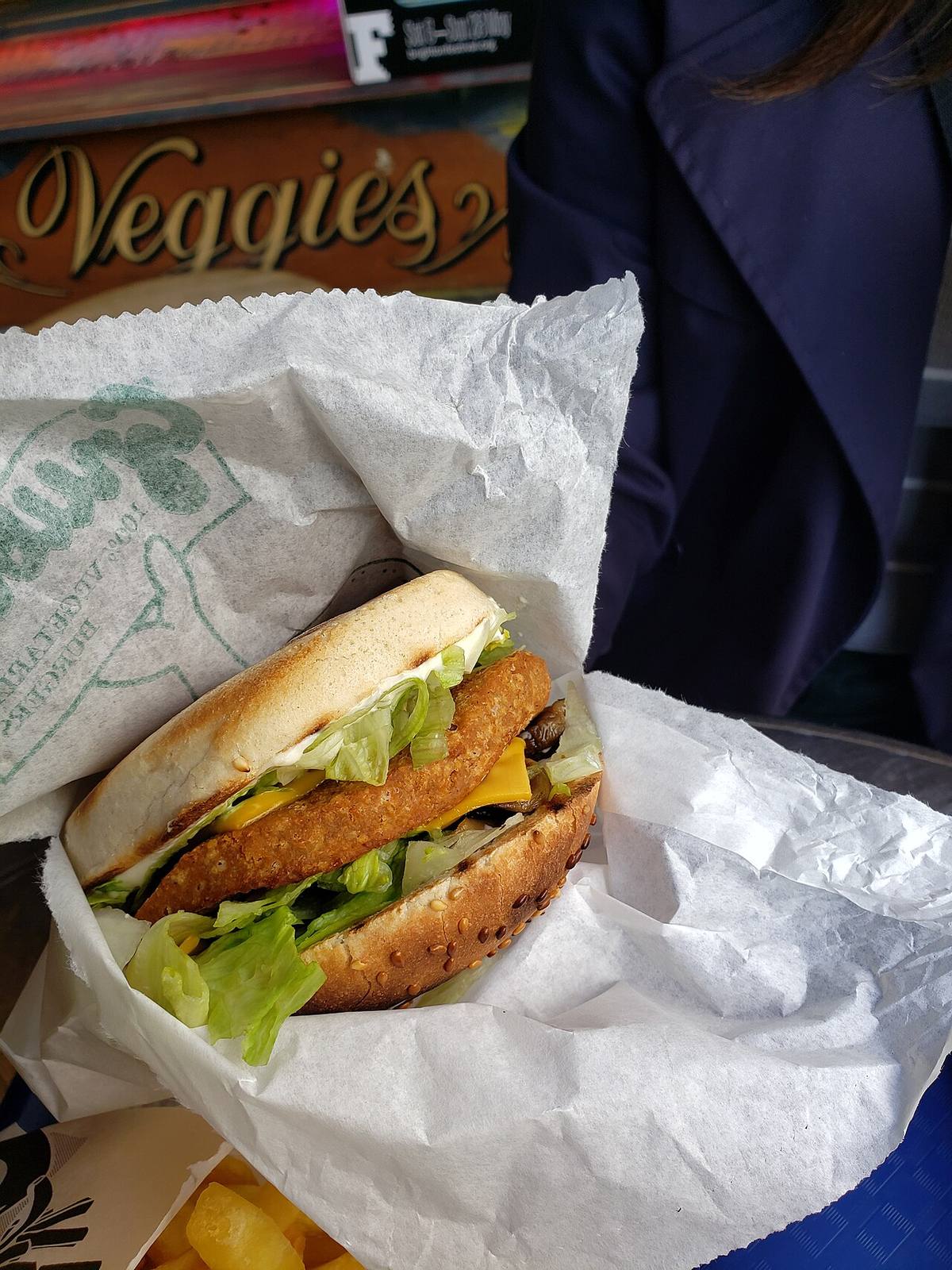 Ranch burger by Fat Annie's (Veggie Burgers)