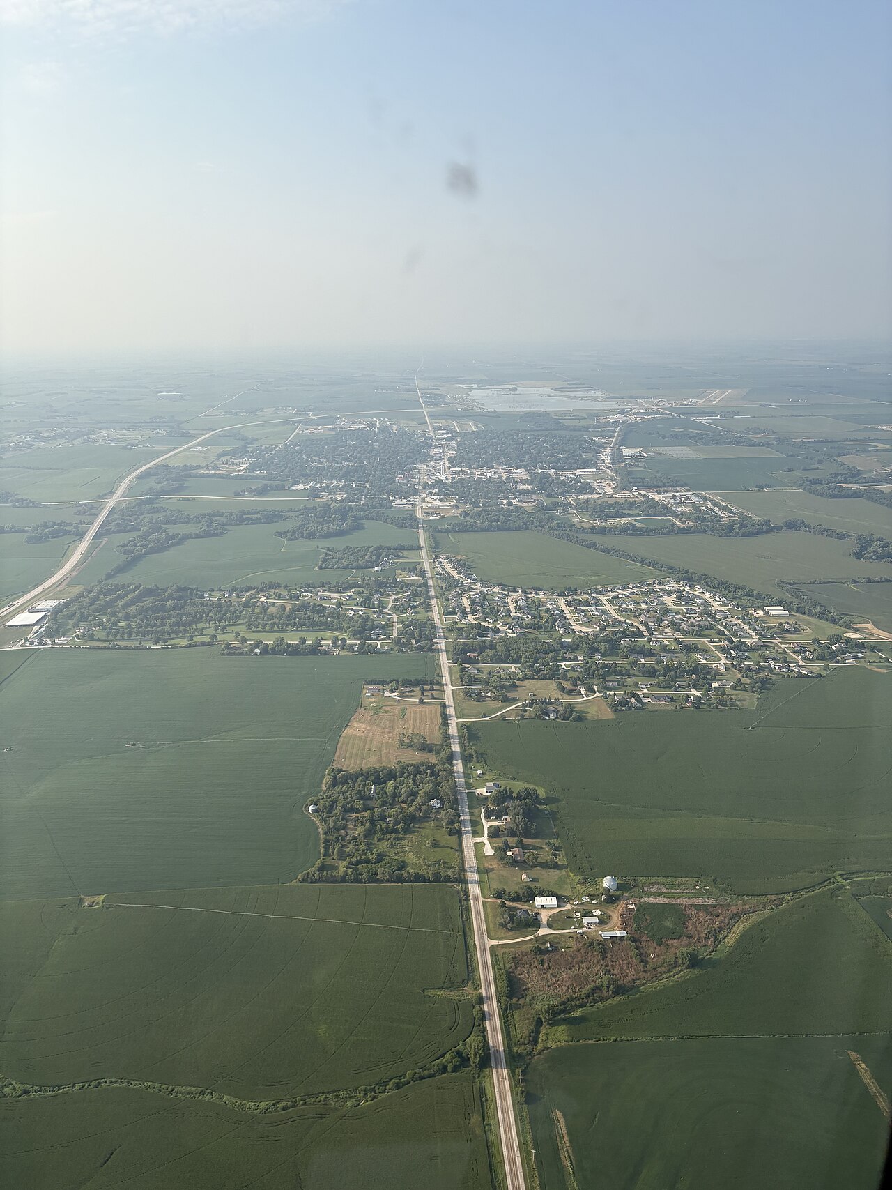 Wahoo, Nebraska aerial 2026 (Wahoo)