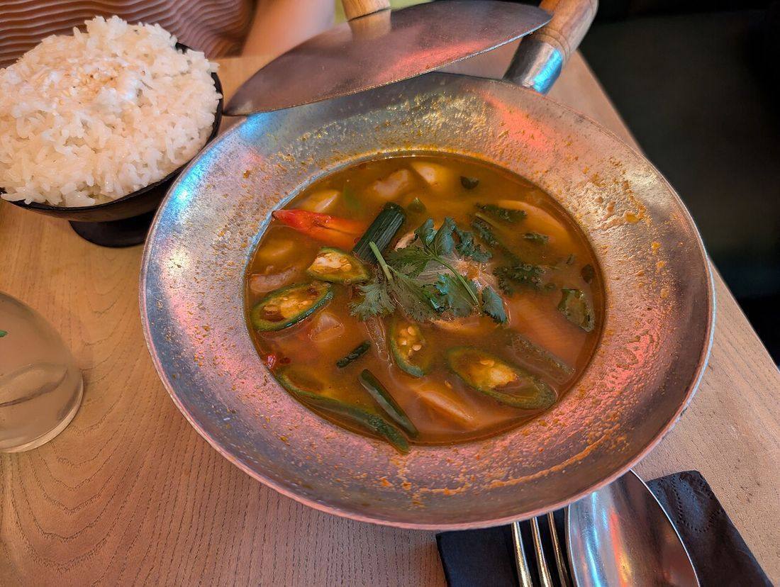 Tom Yum Soup with mushroom - Siam Siam 2025-09-07 (Wild Mushroom Soup)